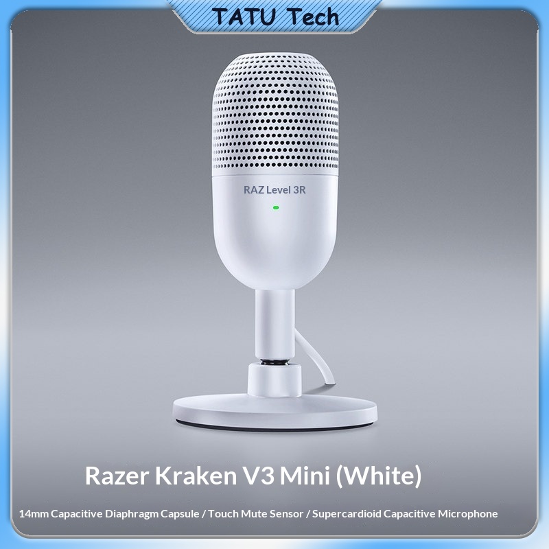 Streaming Mic Condenser - Microfono a Condensatore USB Razer Seiren