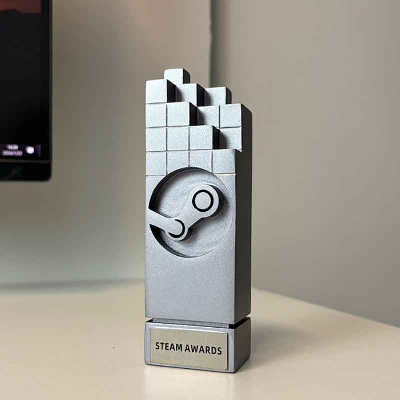 Esports Gaming Trophy - Figurine moderne Cyberpunk Steam Game Awards