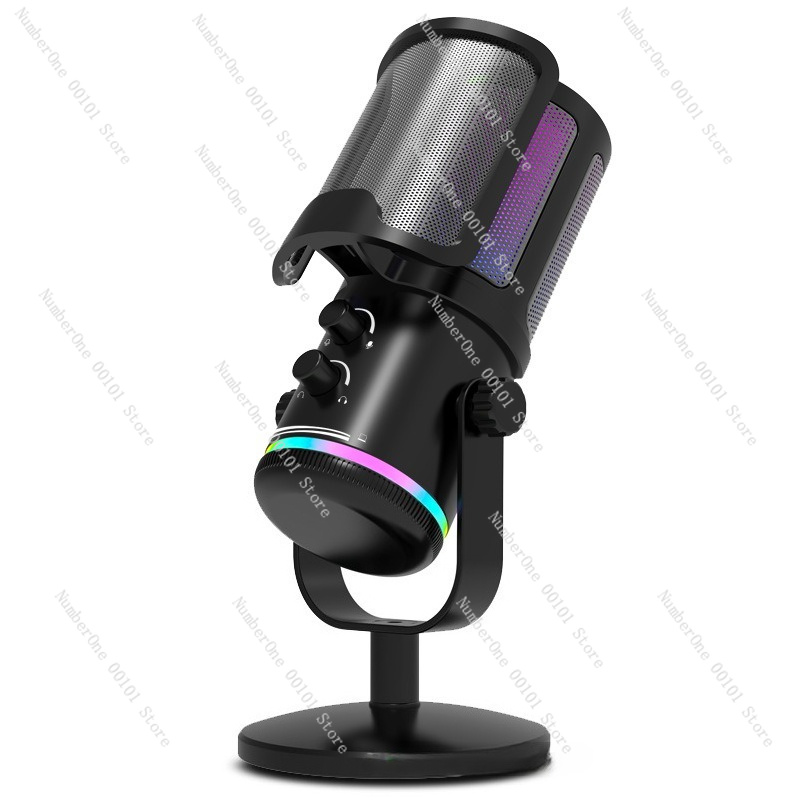 Streaming Mic Condenser - Microfono a condensatore USB RGB da