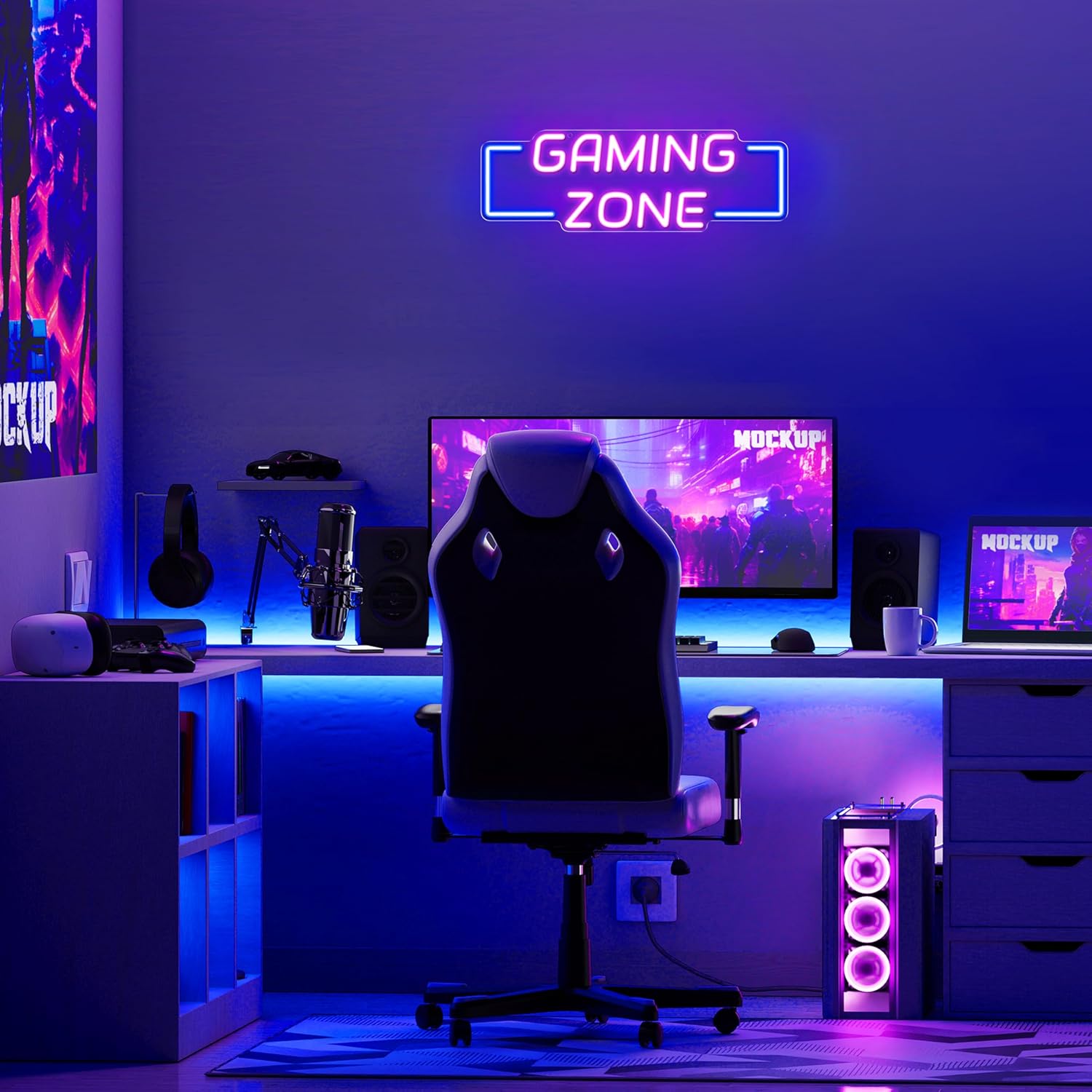 Insegna al Neon Gaming Zone, L - Esports Gaming Zone recensione e prezzo