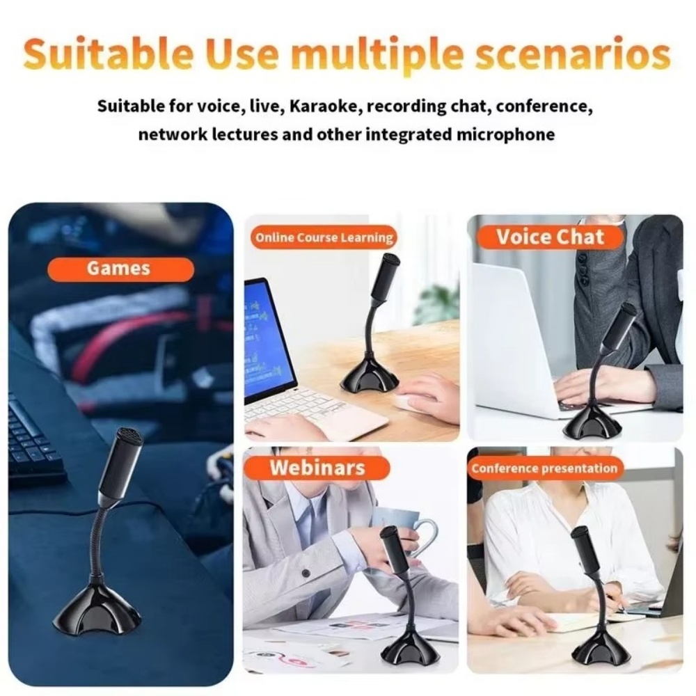 Microfono USB per Laptop e Com - Streaming Mic Condenser recensione e prezzo