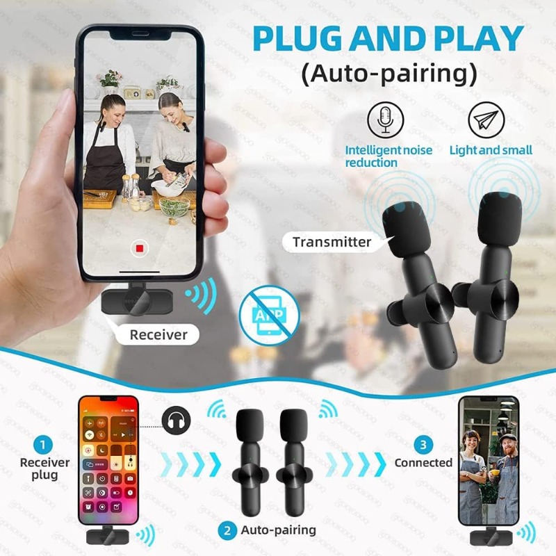 Microfono Lavalier Wireless pe - Streaming Mic Condenser recensione e prezzo