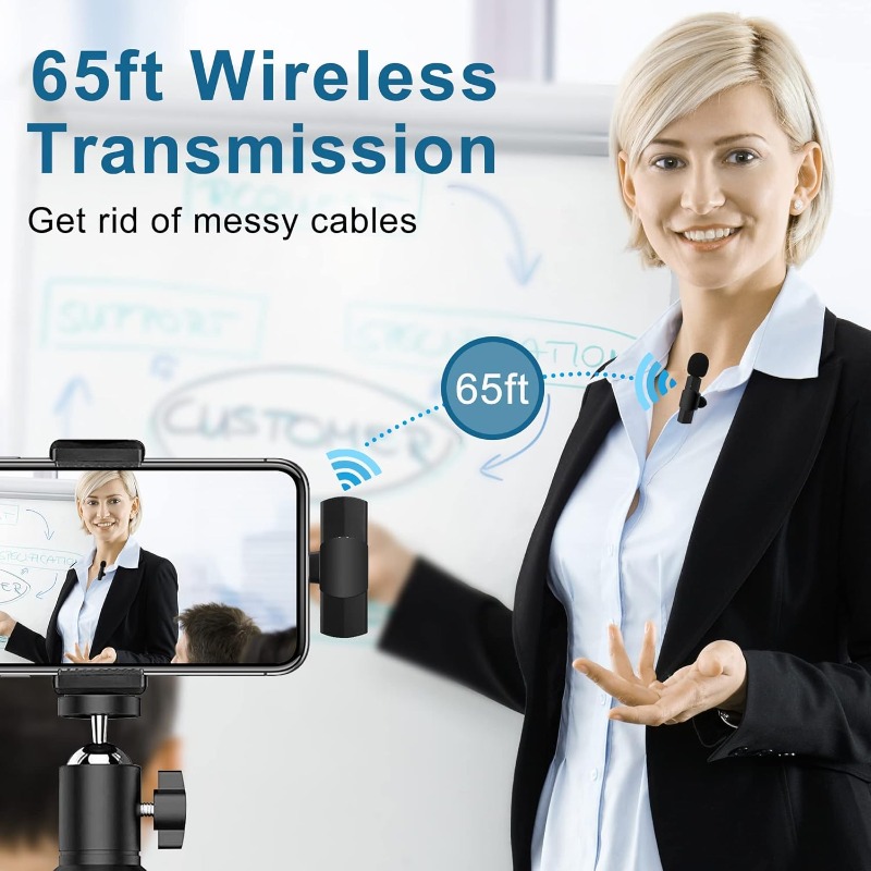 Microfono Lavalier Wireless pe - Streaming Mic Condenser recensione e prezzo