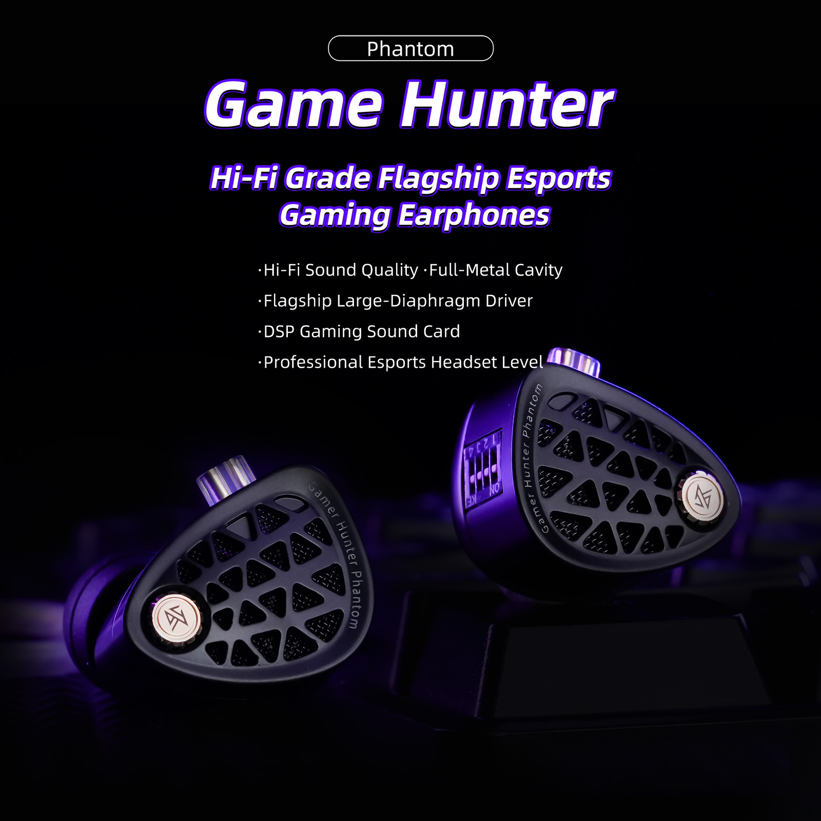 Auricolari da gioco KZ Phantom - Esports Gaming Monitor recensione e prezzo