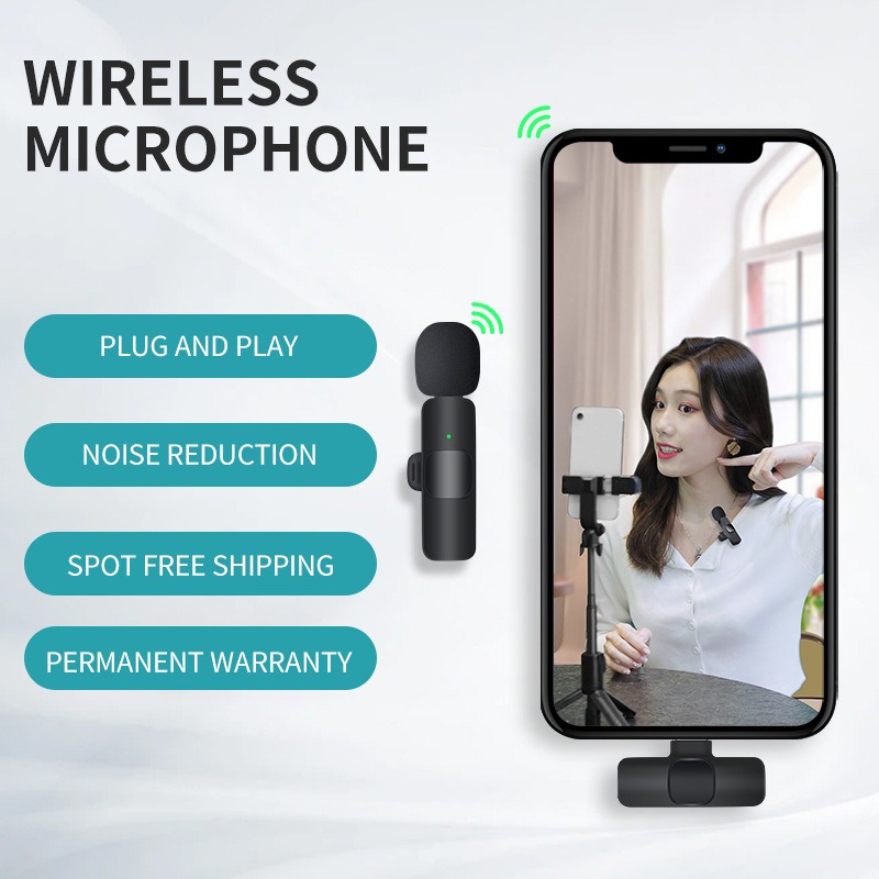 Microfono Lavalier Wireless pe - Streaming Mic Condenser recensione e prezzo