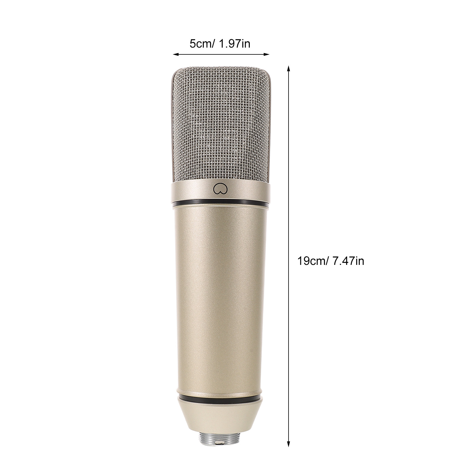 Corpo in Metallo per Microfono - Streaming Mic Condenser recensione e prezzo
