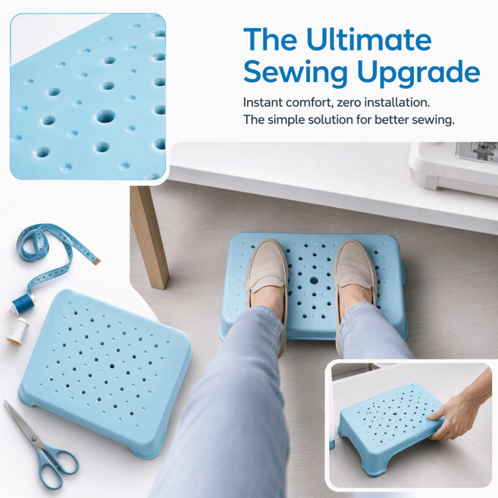 Poggiapiedi Antiscivolo, Tappe - Footrest Under Desk recensione e prezzo