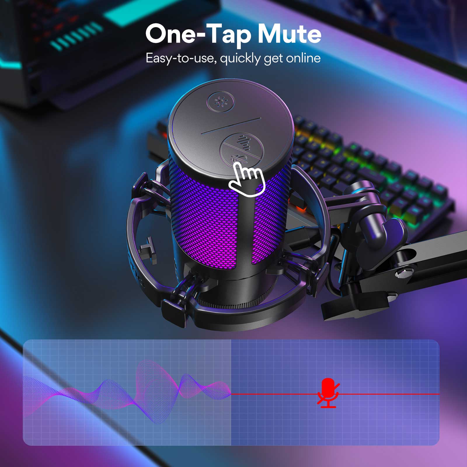 Microfono USB da Gaming MAONO  - Streaming Mic Condenser recensione e prezzo