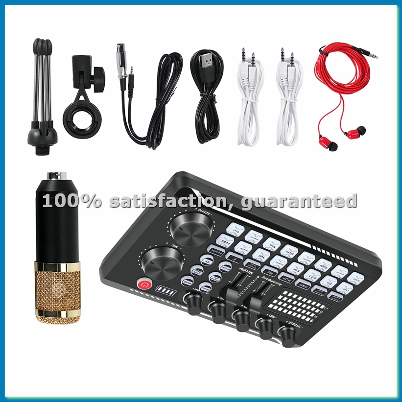 Kit Scheda Audio F998, Kit Mic - Streaming Mic Condenser recensione e prezzo
