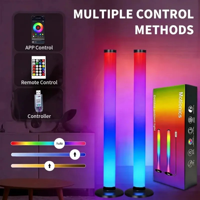 2 Pezzi Lampada da Terra RGB 1 - Esports Gaming Setup recensione e prezzo