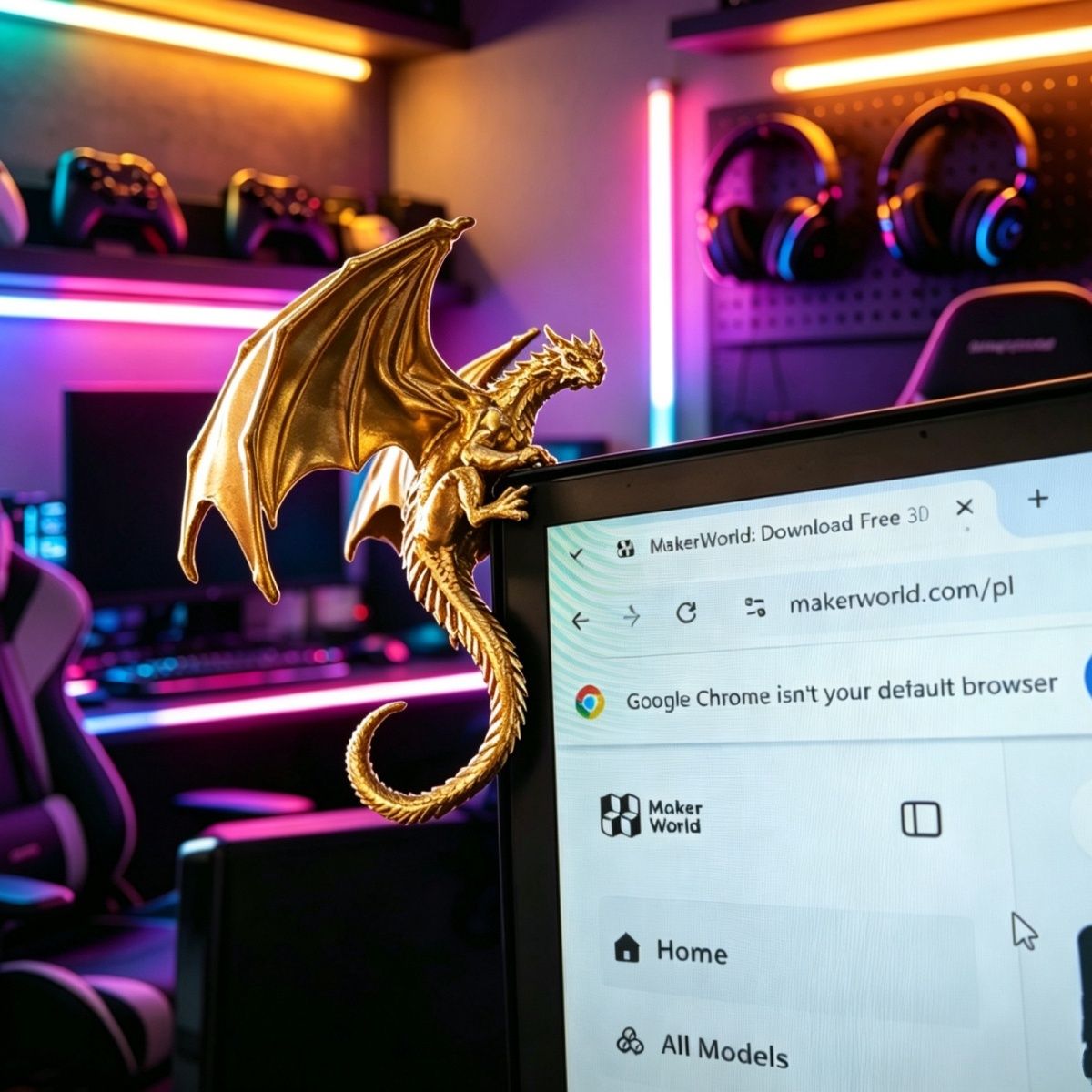 Statuetta di Drago Rilassato p - Esports Gaming Monitor recensione e prezzo