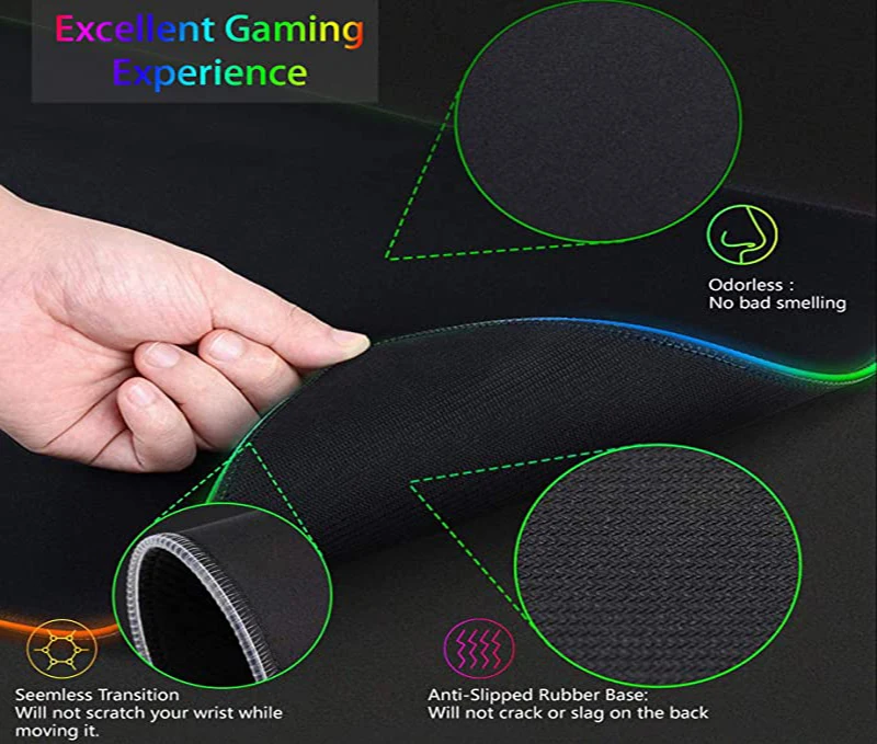 Tappetino per Mouse RGB XXL HD - Esports Gaming Setup recensione e prezzo